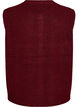 Gilet en maille &agrave; boutons d&eacute;coratifs, Bordeaux fonc&eacute;, Packshot image number 1