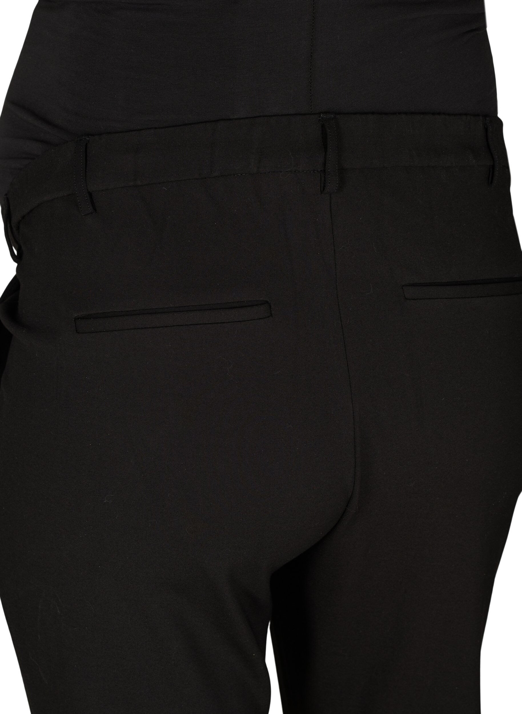 Zizzi Pantalon de grossesse Maddison, Black, Packshot image number 3