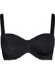 Soutien-gorge bandeau rembourr&eacute; avec bretelles amovibles, Noir, Packshot image number 0