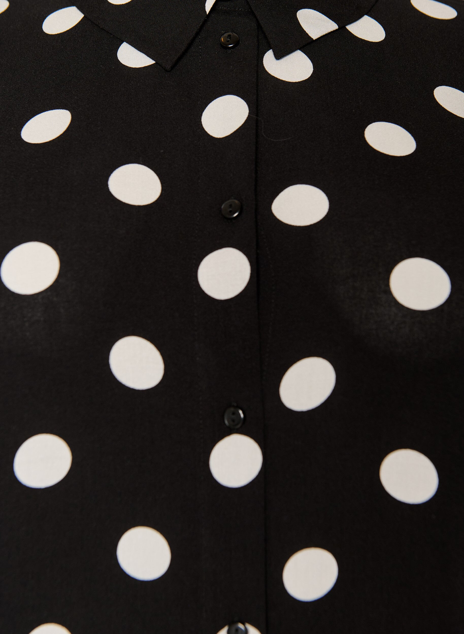 Zizzi Chemise longue ample en viscose, Vanille, Packshot image number 2