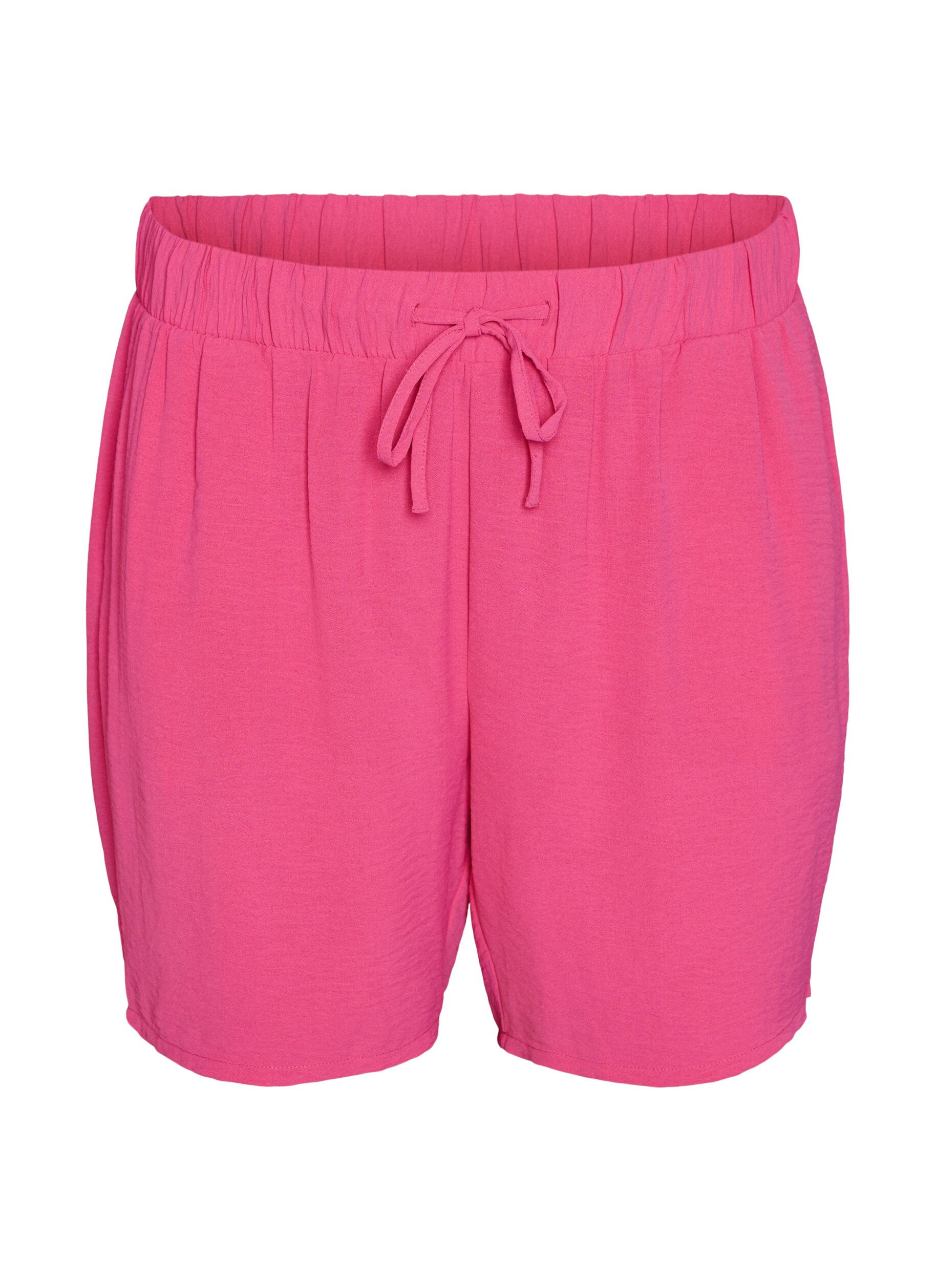 ZizziShort avec poches et ceinture &eacute;lastique, Rose, Packshot image number 0