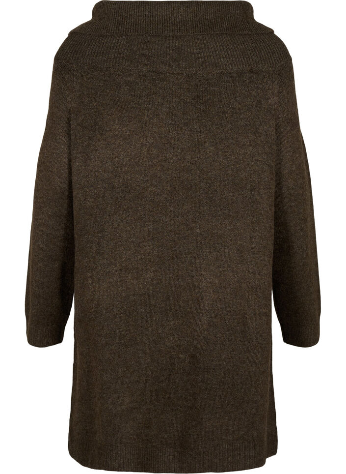 Robe tricot en m&eacute;lange, Demitasse Mel., Packshot image number 1