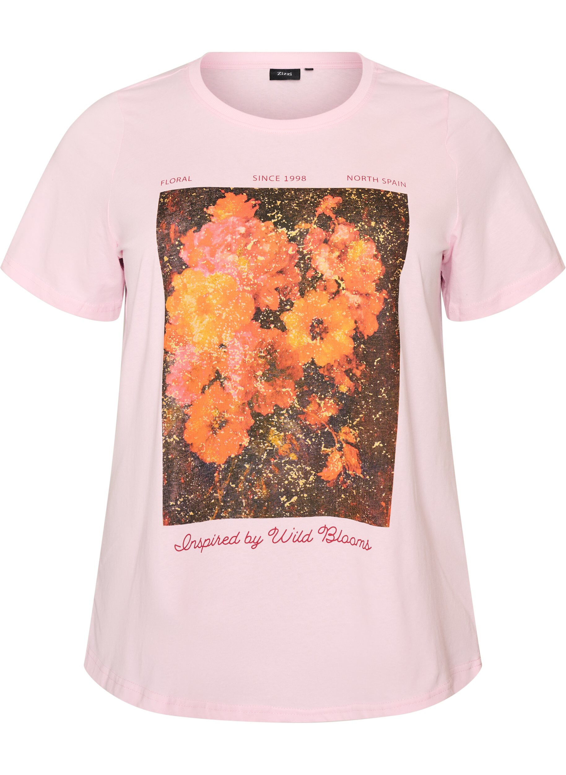 T-Shirt aus Baumwolle mit Frontprint