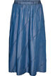 Jupe longue aspect denim en TENCEL&trade; Lyocell, Bleu, Packshot image number 0