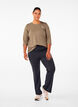 Chemisier training avec manches 3/4, Beige, Model image number 1