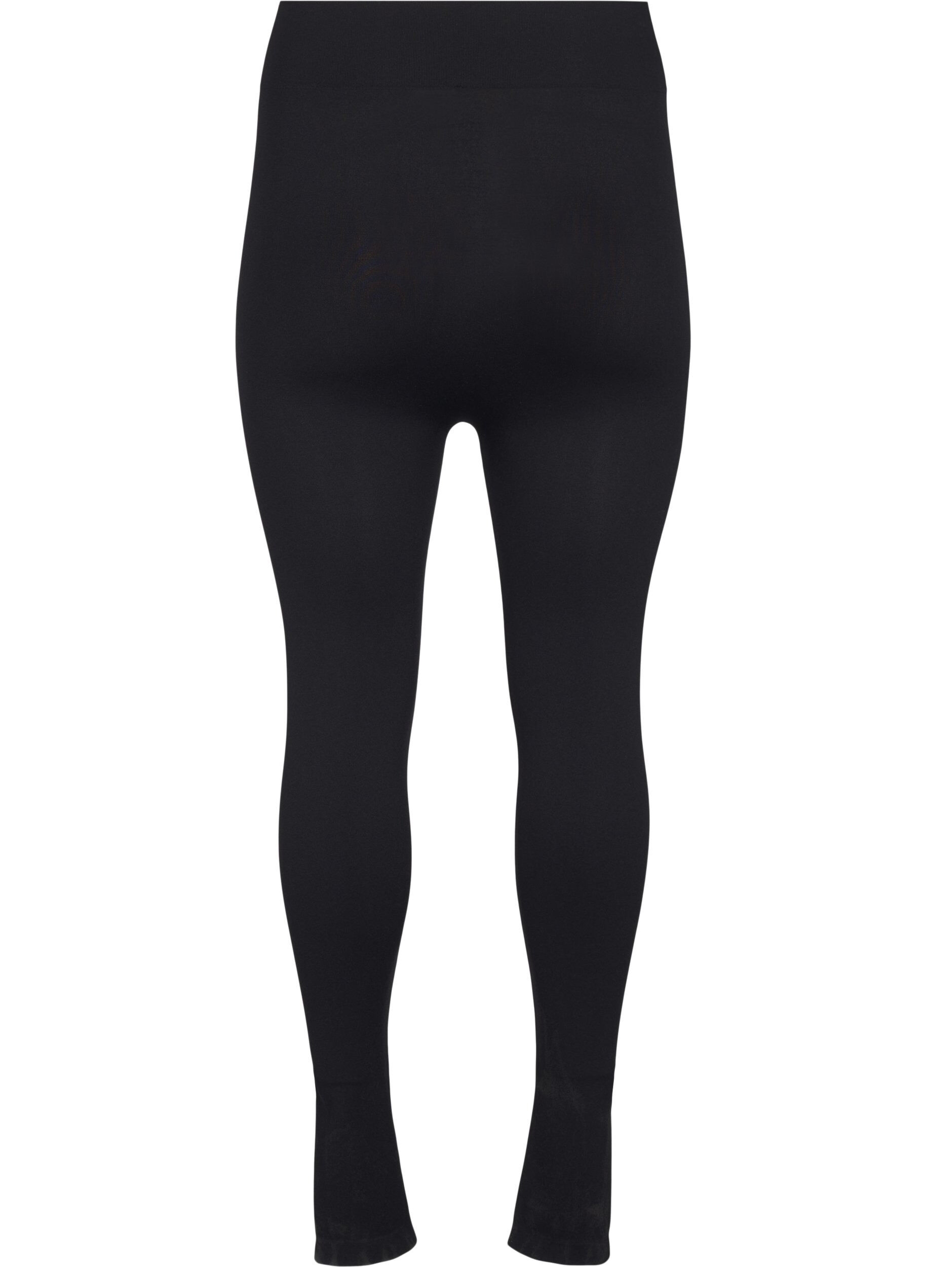 Zizzi Legging basique sans coutures, Noir, Packshot image number 1