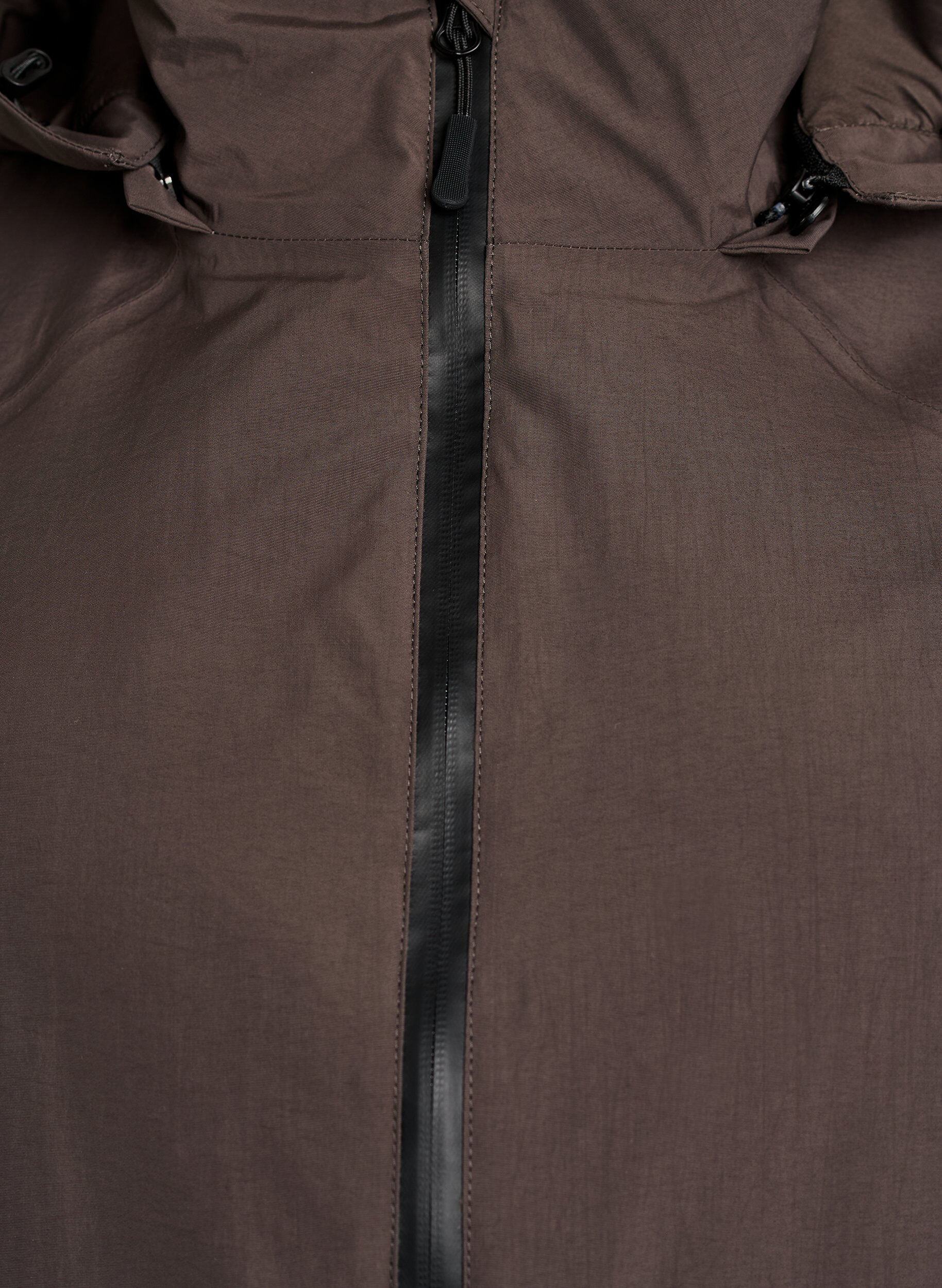 ZizziVeste d'hiver imperm&eacute;able avec capuche amovible, Marron, Packshot image number 2