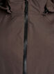 Veste d'hiver imperm&eacute;able avec capuche amovible, Marron, Packshot image number 2
