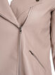 Bikerjacke aus Kunstleder, Beige, Packshot image number 2