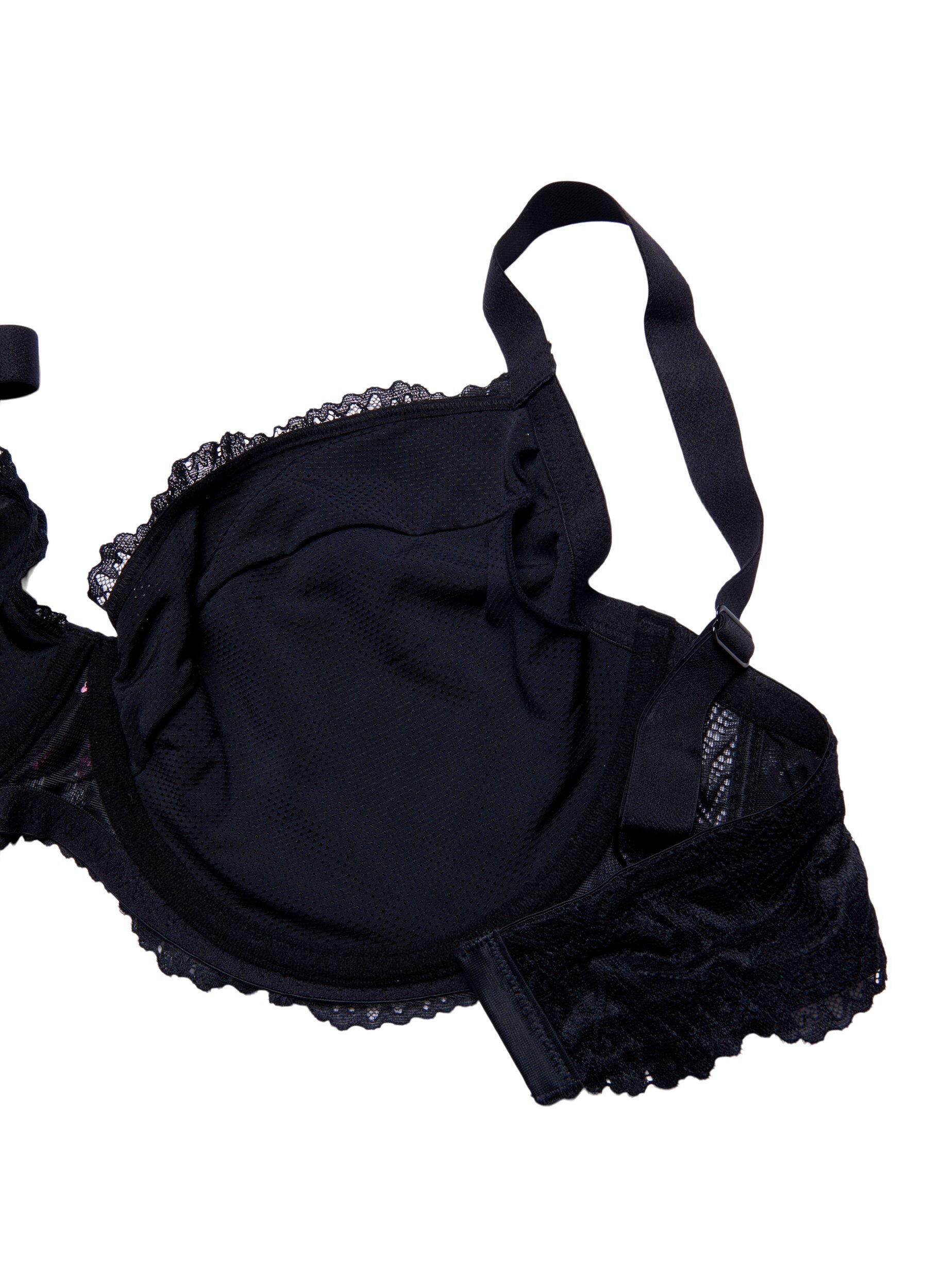 Zizzi Support the breasts - Soutien-gorge &agrave; armatures, Black, Packshot image number 3