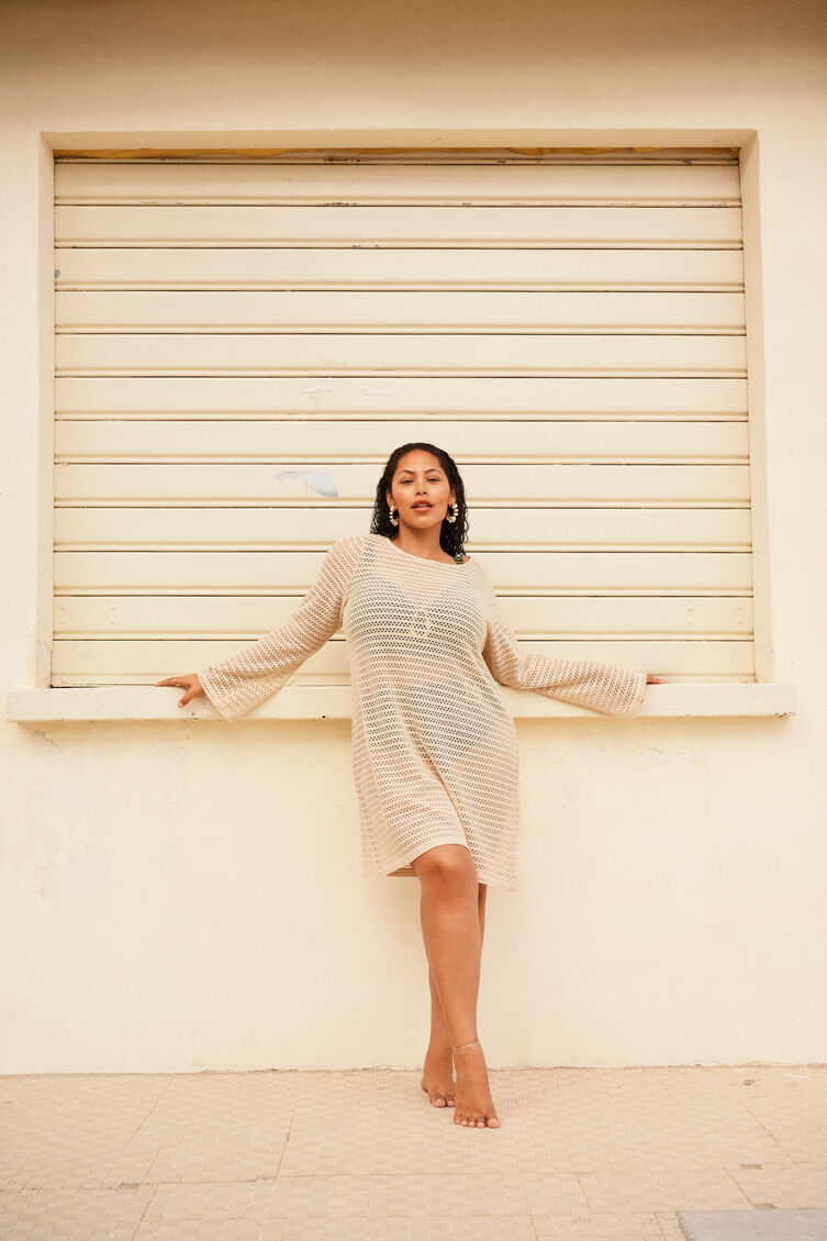 Bademode mit Details, , Model