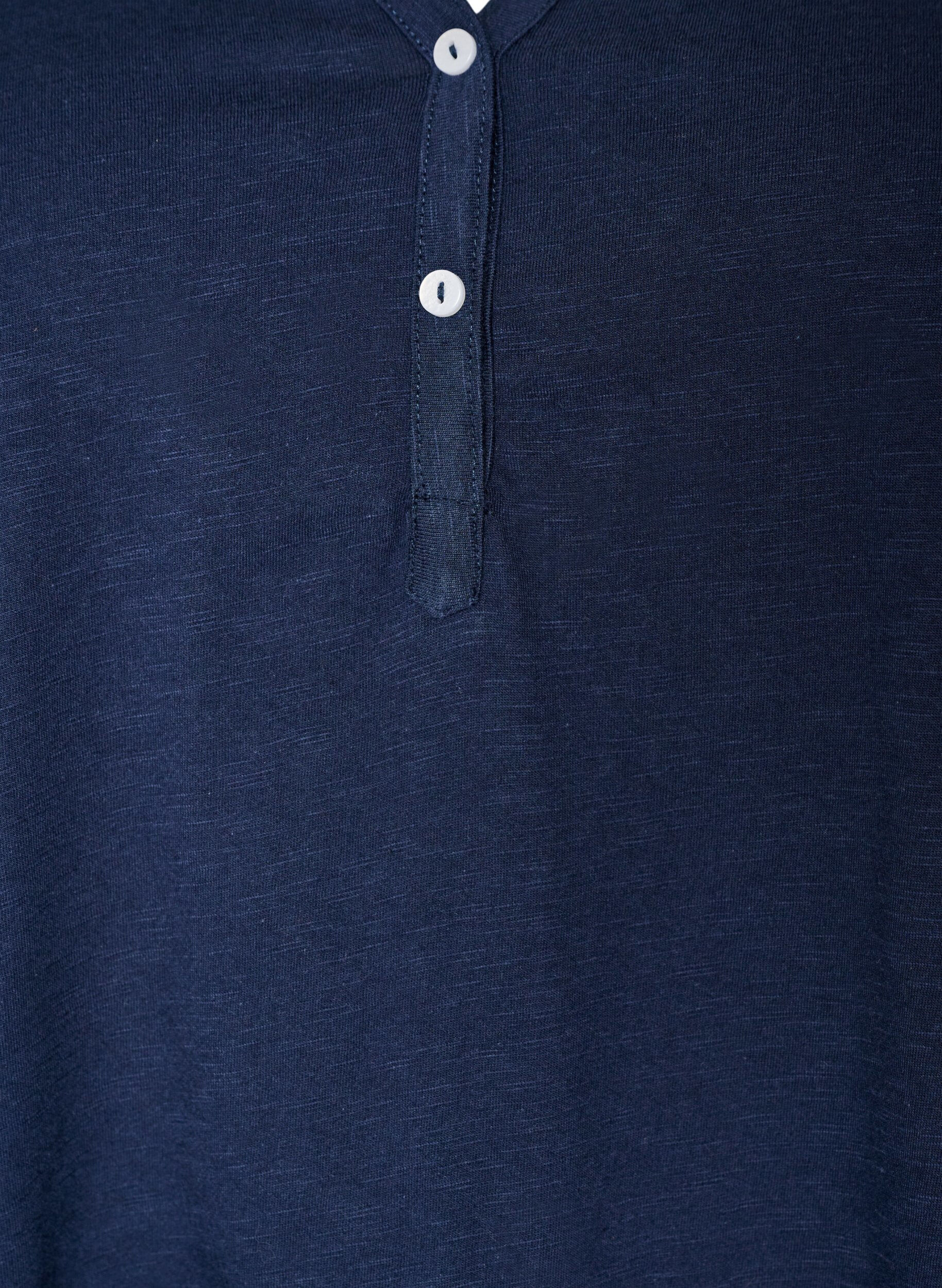 ZizziT-shirt dot&eacute; de boutons, Bleu, Packshot image number 2