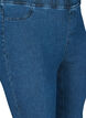 Caprihose in Baumwollmischung, Dark blue denim, Packshot image number 2