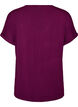Basic T-Shirt aus Viskose mit V-Ausschnitt, Lila, Packshot image number 1
