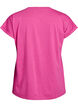 Kurz&auml;rmliges T-Shirt aus einer Baumwollmischung, Rot, Packshot image number 1