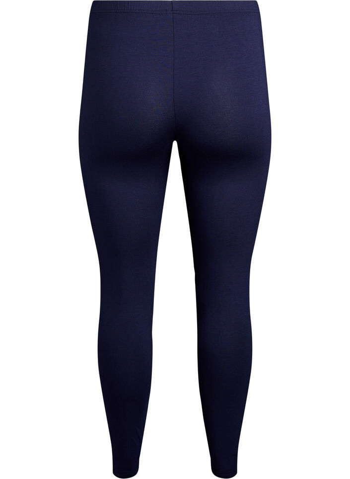 Basic-Leggings aus Viskose, Blau, Packshot image number 1