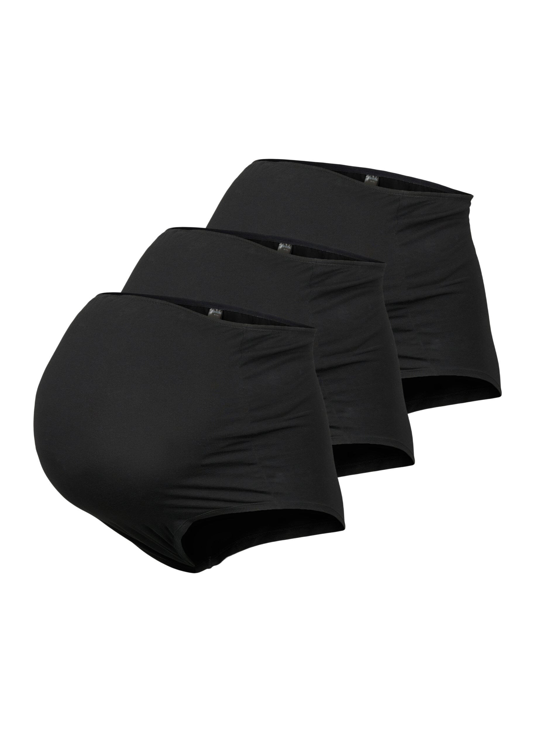 Lot de 3 culottes de maternit&eacute; en coton