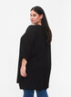 Tunique en viscose à manches 3/4, Noir, Model image number 2
