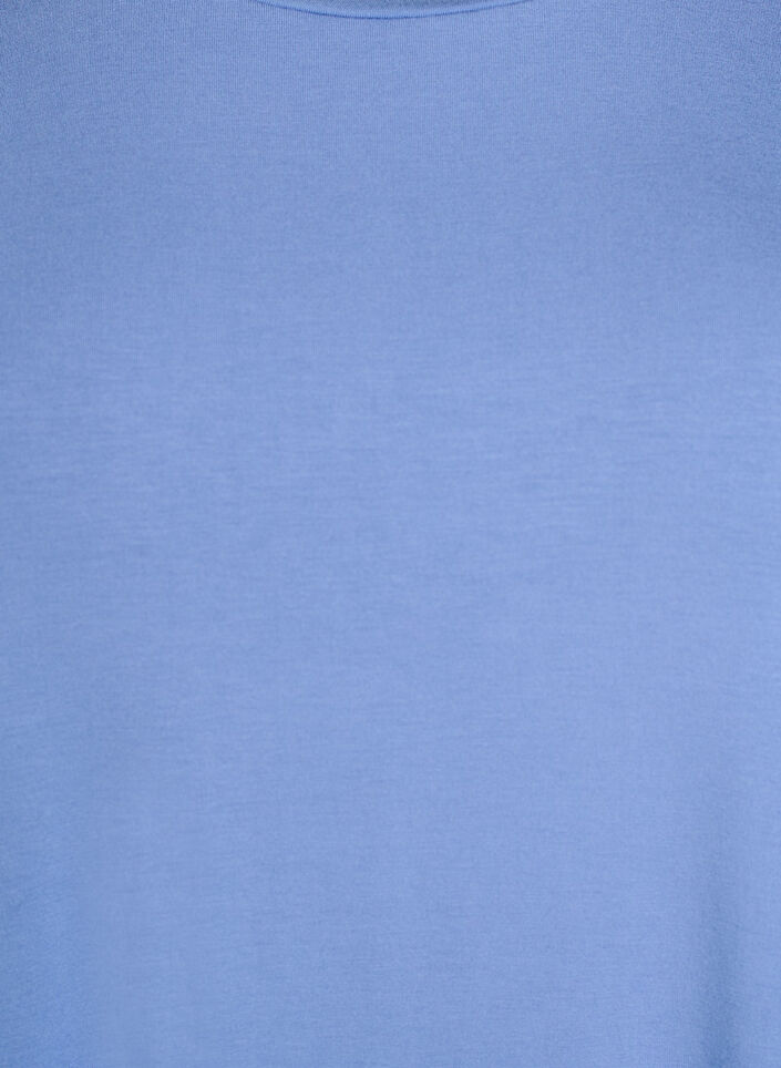 Lockeres Nachthemd aus Viskose, Blau, Packshot image number 2