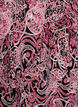 Kurz&auml;rmliges Baumwollkleid mit Aufdruck, Schwarz, Packshot image number 3