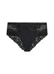 Hipster-Slip aus Spitze mit Crossover-Detail, Schwarz, Packshot image number 0