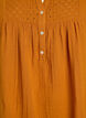 Tunique en mousseline de coton avec broderie anglaise, Orange, Packshot image number 2