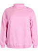 Sweatshirt &agrave; col montant et manches longues, Rose, Packshot image number 0
