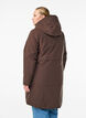 Veste d'hiver avec taille ajustable, Marron, Model image number 1