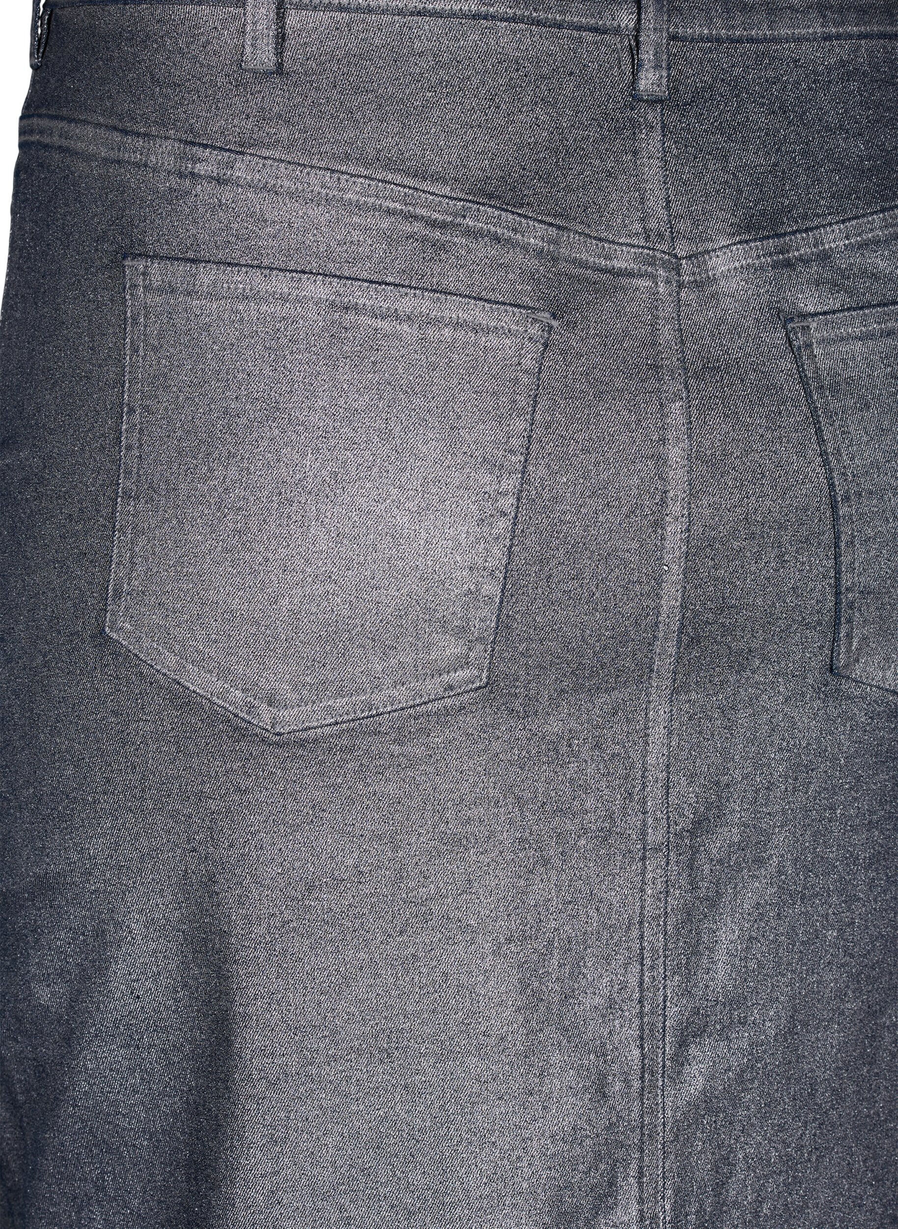 Zizzi Midirock in Silberoptik, Gun Sliver, Packshot image number 4