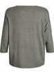 Blouse en jersey avec manches 3/4, Vert, Packshot image number 1
