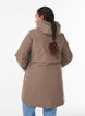 Winterjacke mit verstellbarer Taille, Braun, Model image number 2