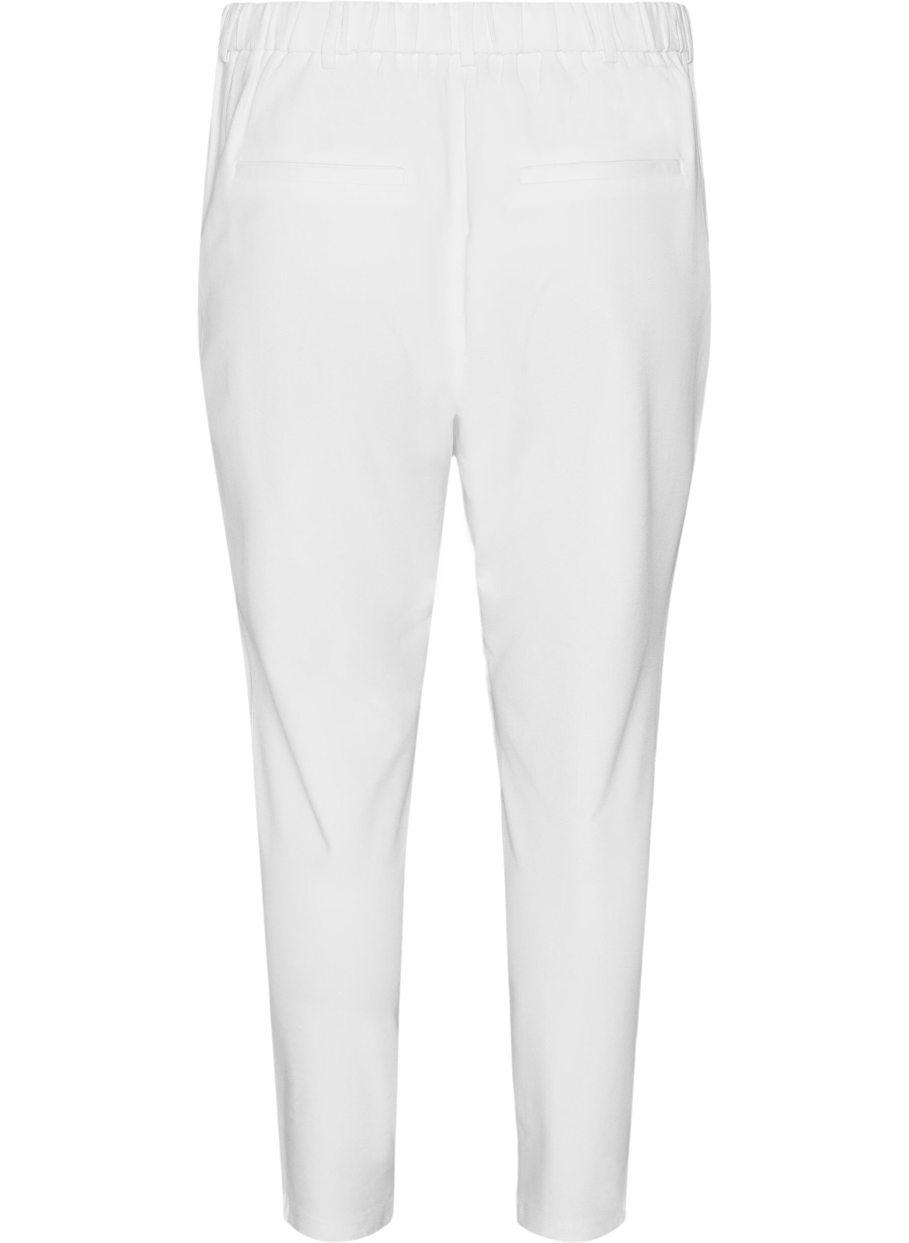 Zizzi Pantalon Maddison, Blanc, Packshot image number 1