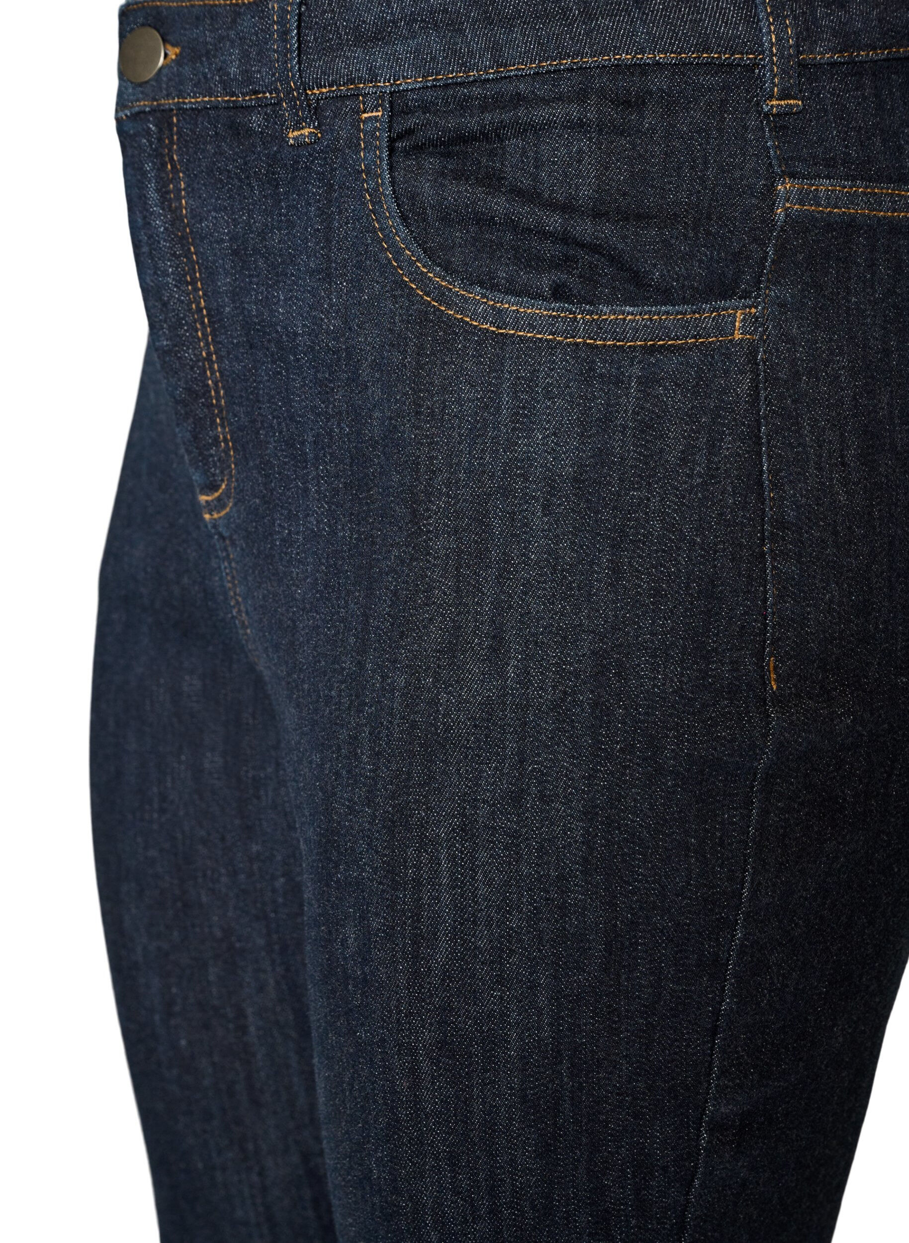 ZizziEllen Bootcut-Jeans mit hoher Taille, Blau, Packshot image number 2