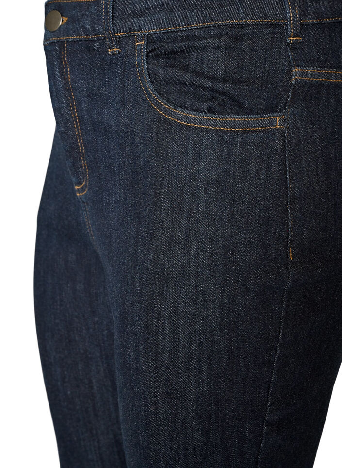 Ellen Bootcut-Jeans mit hoher Taille, Blau, Packshot image number 2