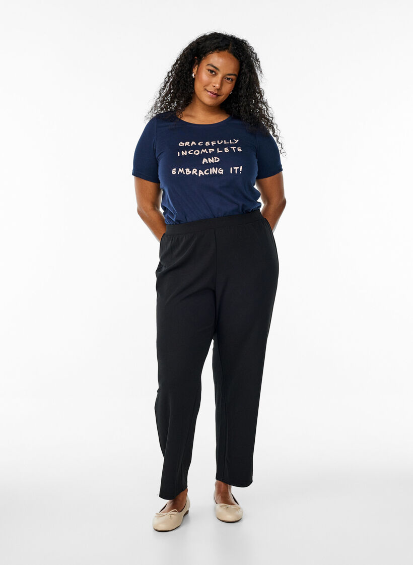 FLASH - T-shirt avec motif, Bleu, Model image number 1