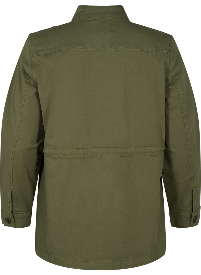 Veste en toile à poches, Thyme, Packshot image number 1