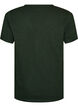 T-shirt dot&eacute; de boutons, Vert fonc&eacute;, Packshot image number 1