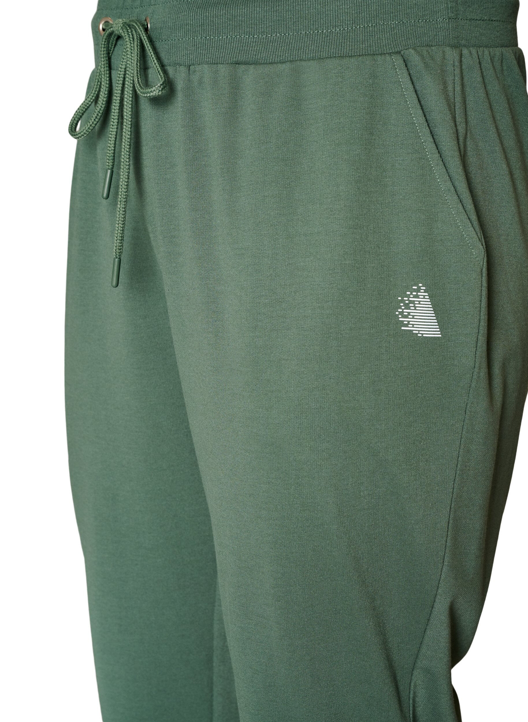 ZizziLockere Trainingshose mit Taschen, Gr&uuml;n, Packshot image number 2