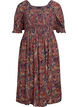 Robe d'&eacute;t&eacute; en viscose &agrave; imprim&eacute; paisley, Bleu, Packshot image number 0