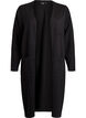 Cardigan long ouvert avec poches, Noir, Packshot image number 0