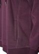 Sweatshirt mit Stehkragen und Taschen, Lila, Packshot image number 3