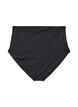 Bas de bikini &agrave; taille haute, Noir, Packshot image number 1