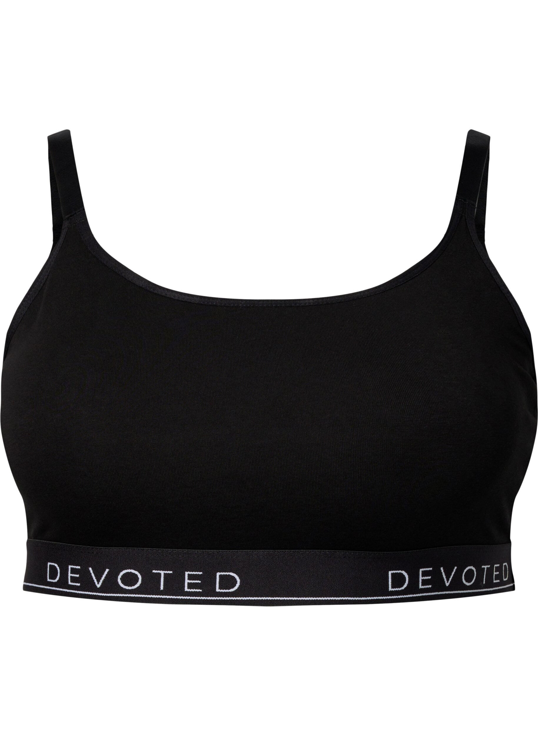 Baumwoll-BH mit verstellbaren Tr&auml;gern