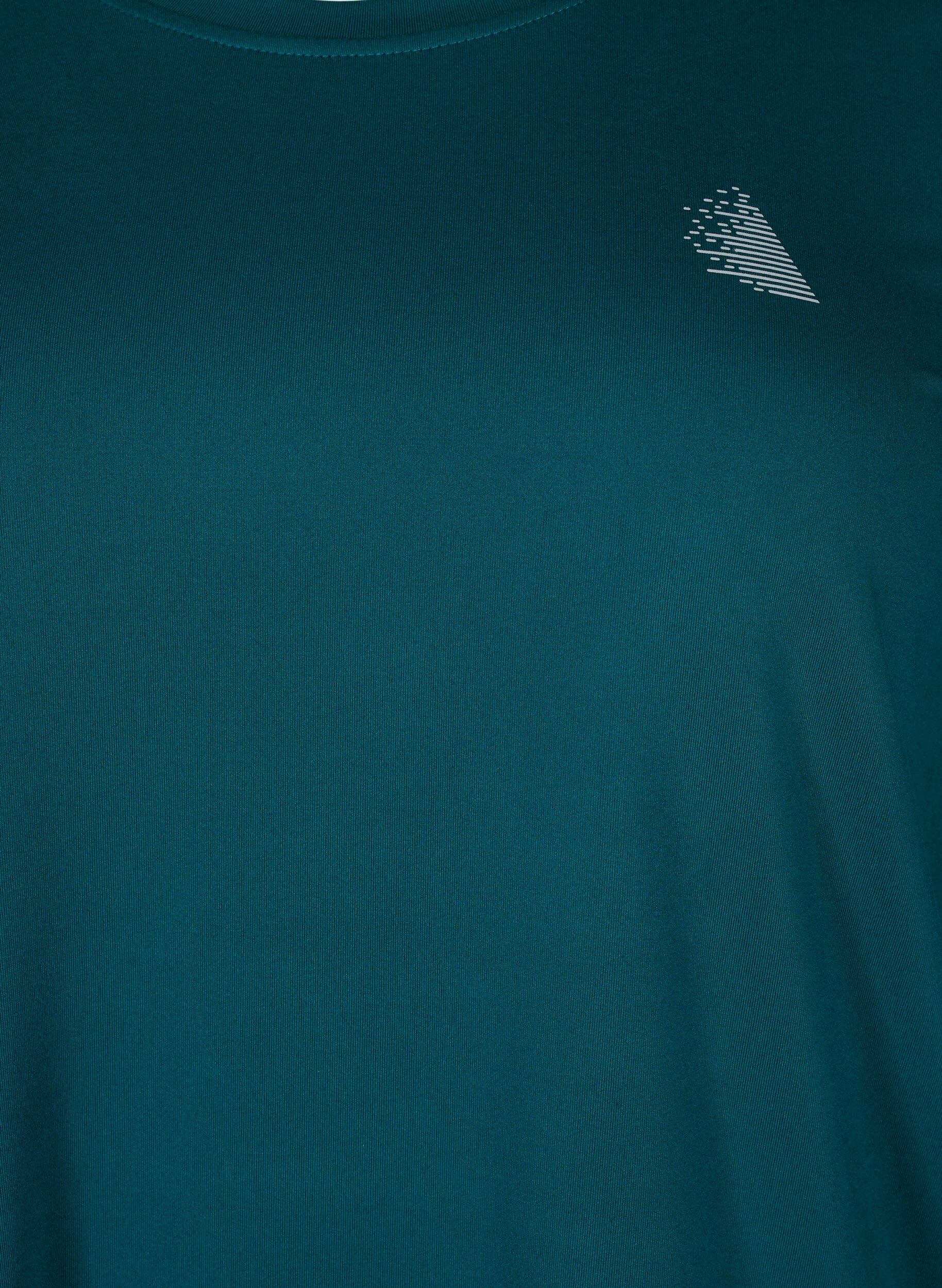 Zizzi Trainingstop mit 3/4 &Auml;rmeln, Gr&uuml;n, Packshot image number 2