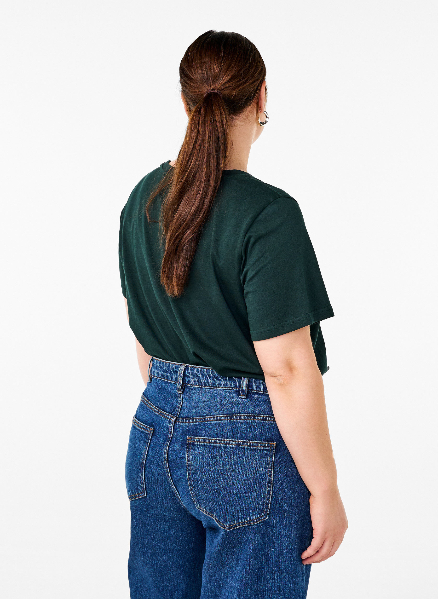 Zizzi T-shirts de No&euml;l en 100 % coton, Scarab w. Tree, Model image number 1