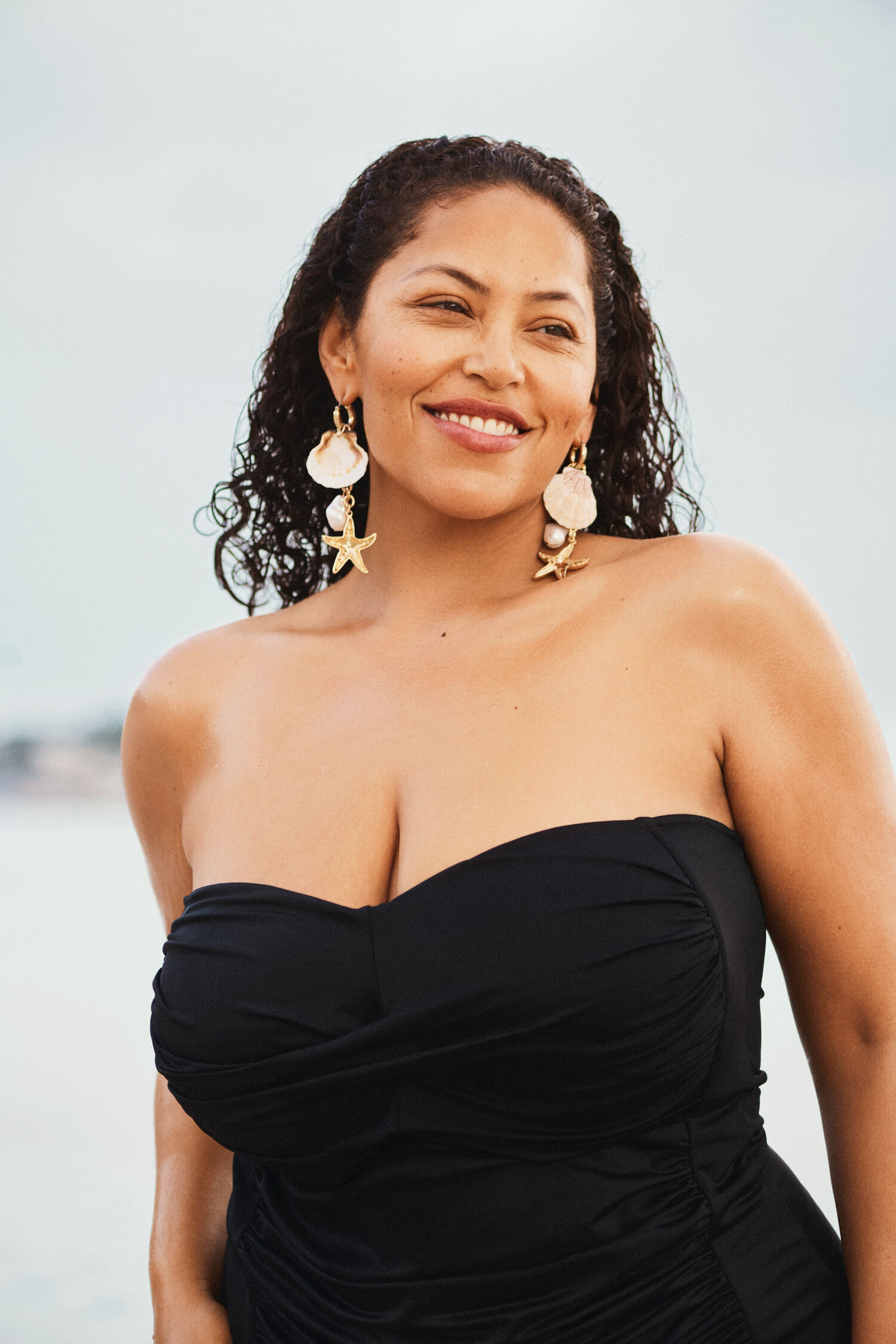 Zizzi Maillot de bain bustier, , Model