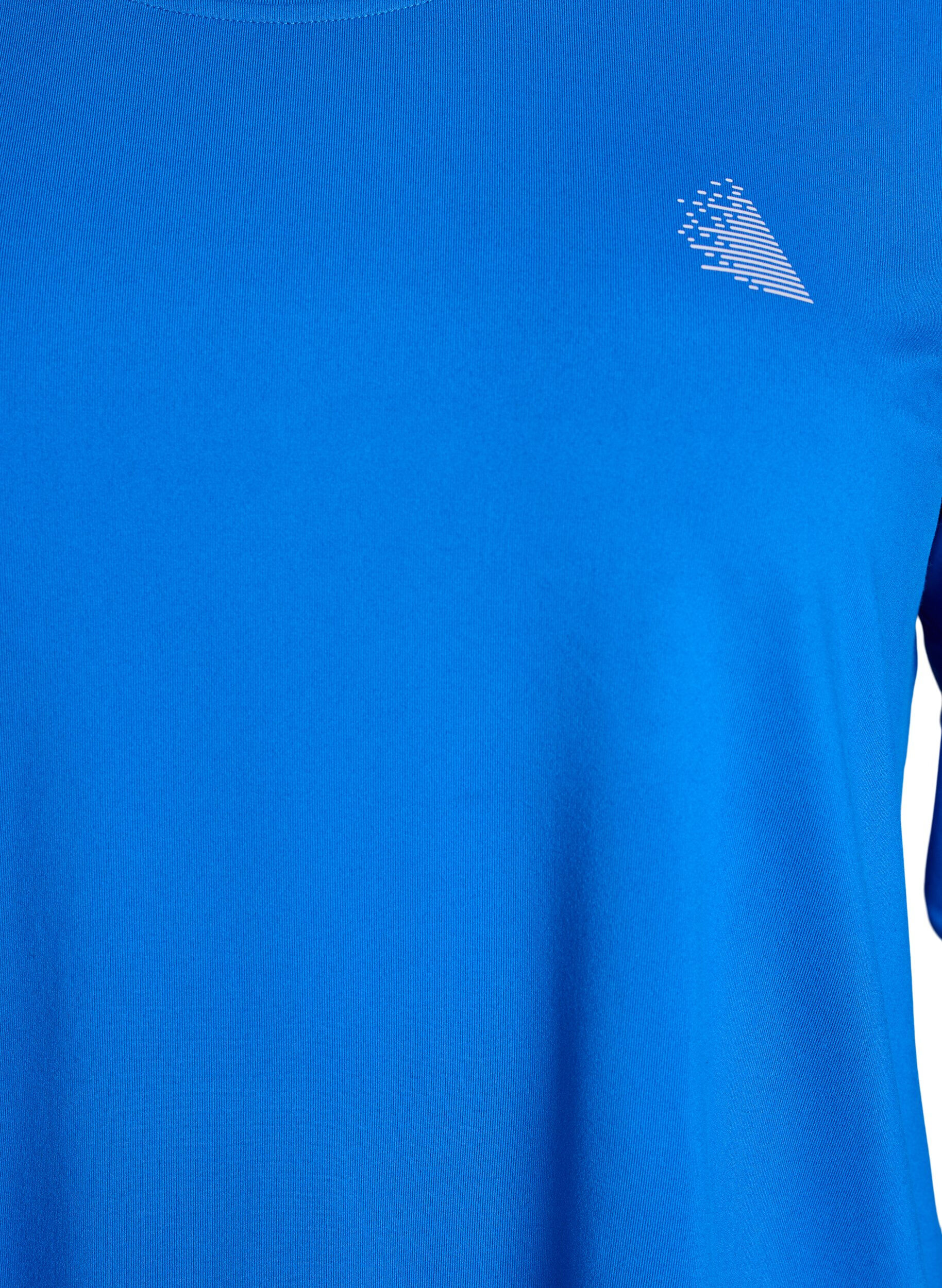 ZizziHaut de sport &agrave; manches 3/4, Bleu intense, Packshot image number 2