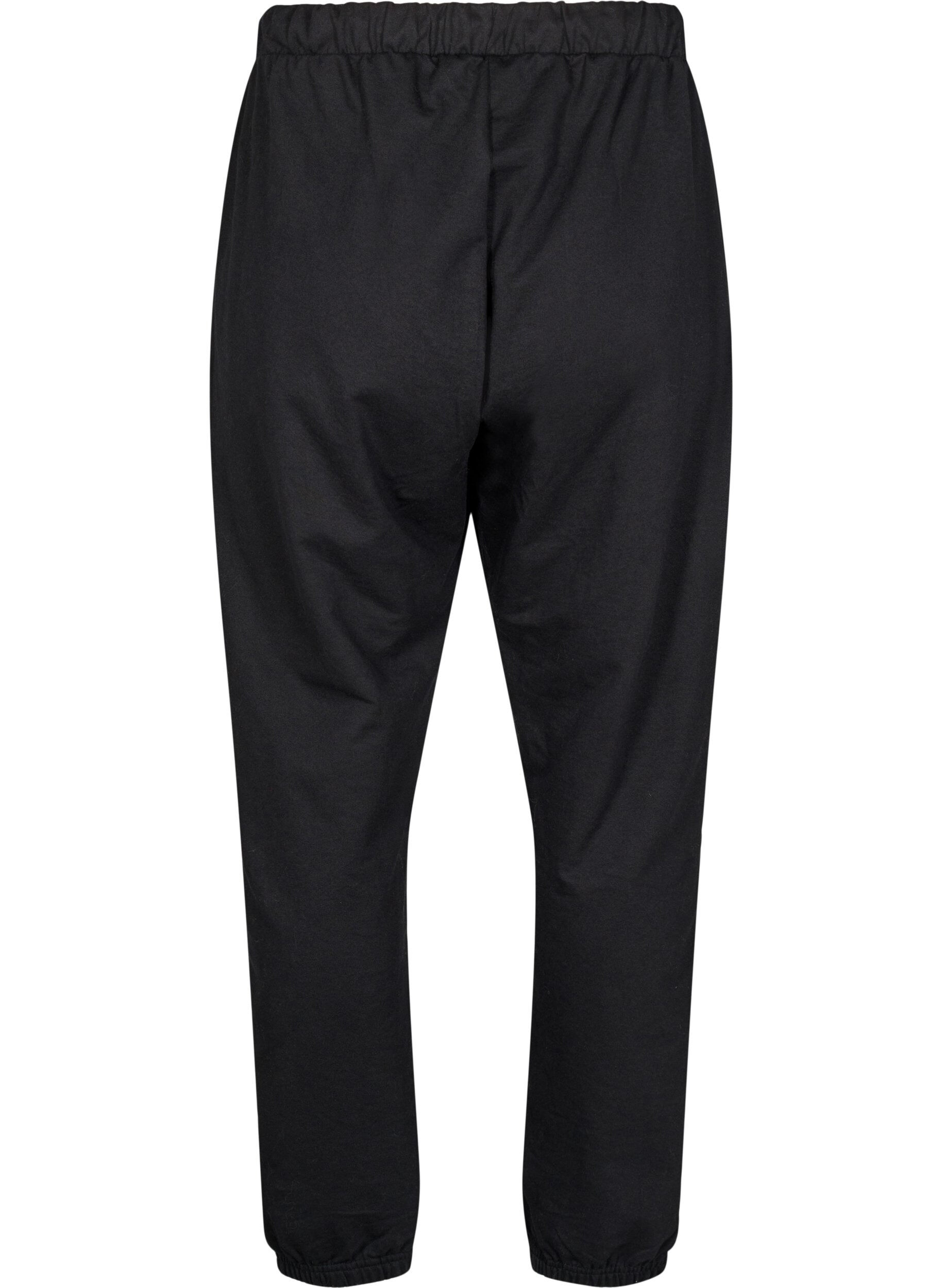 ZizziJogginghosen mit Taschen, Schwarz, Packshot image number 1