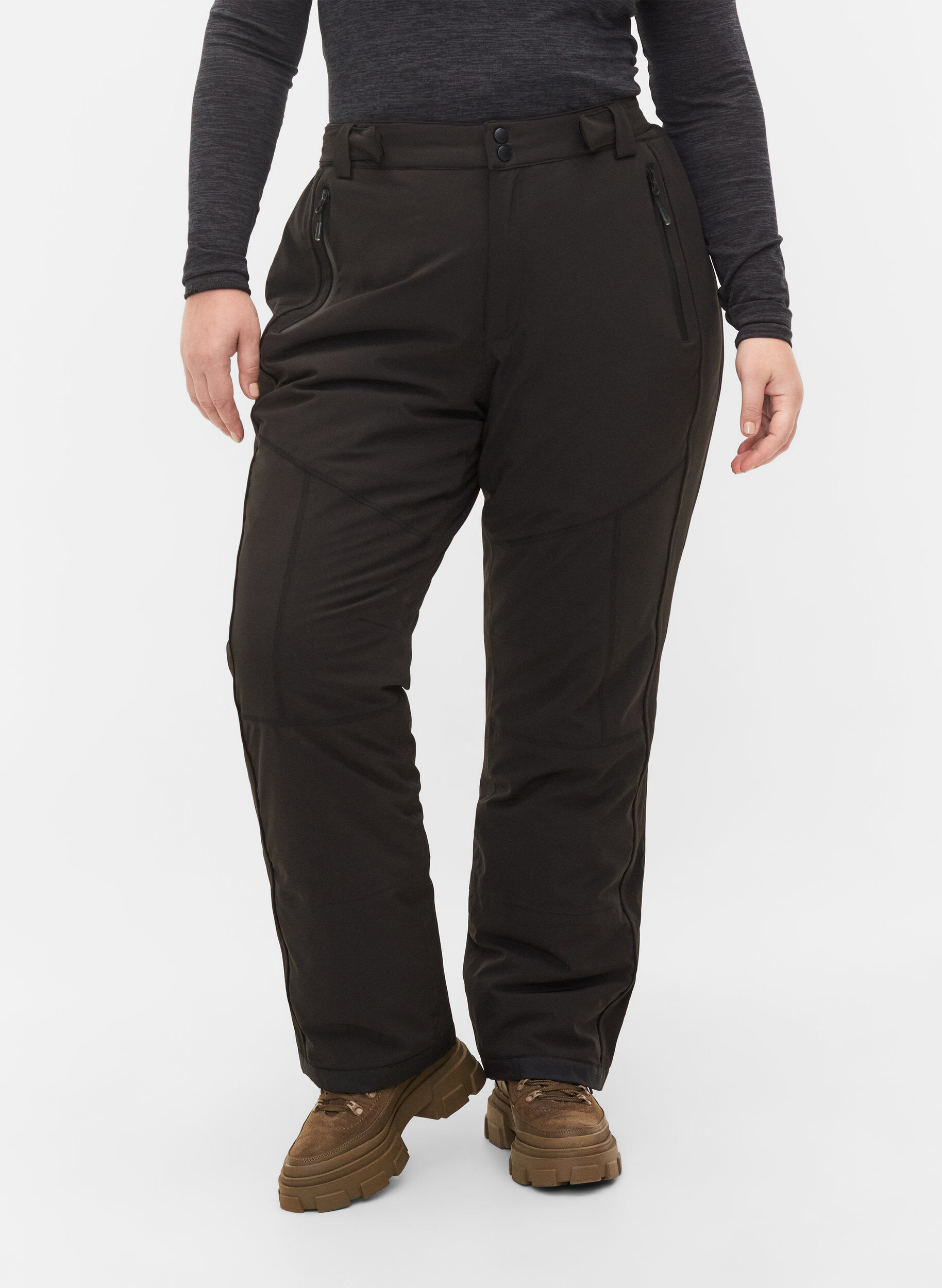 Zizzi Skihose, Black, Model image number 2