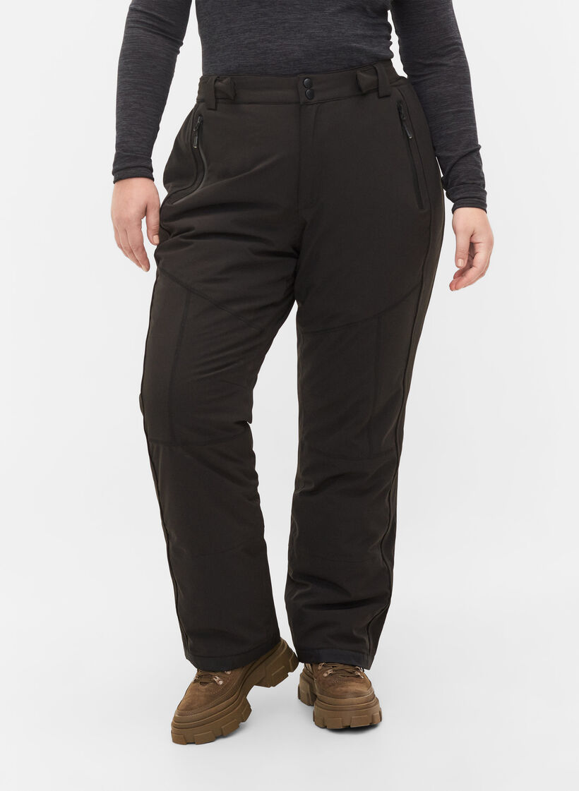 Skihose, Black, Model image number 2